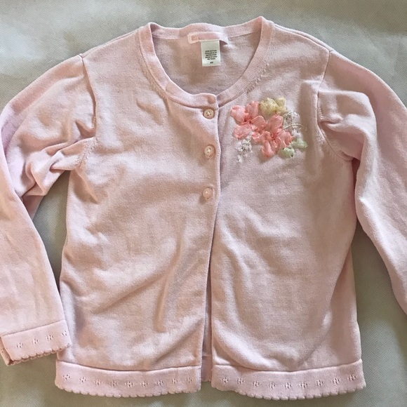 Janie and Jack Other - Janie and Jack Time for Tea 4T cardigan pink Janie and Jack Other - Janie and Jack Time for Tea 4T cardigan pink